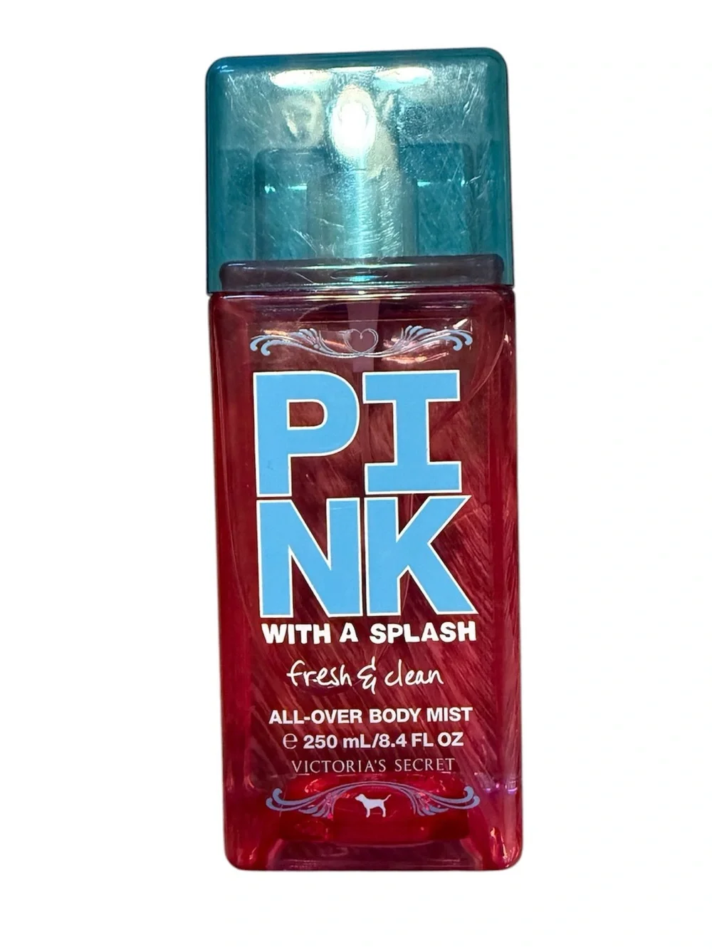 Victoria’s Secret PINK With a Splash Fresh & Clean Body Mist Retired Y2K 8.4oz